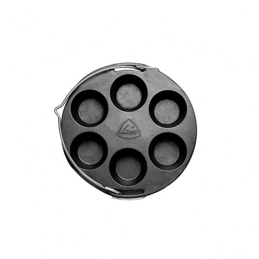 Robens Carson bakvorm gietijzer voor outdoor koken - Bakvorm - Broer Outdoor - 5709388126955