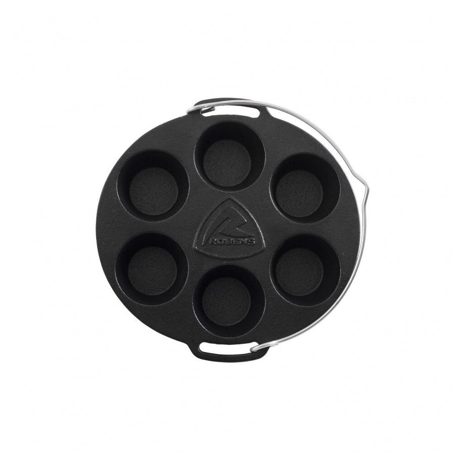 Robens Carson bakvorm gietijzer voor outdoor koken - Bakvorm - Broer Outdoor - 5709388126955