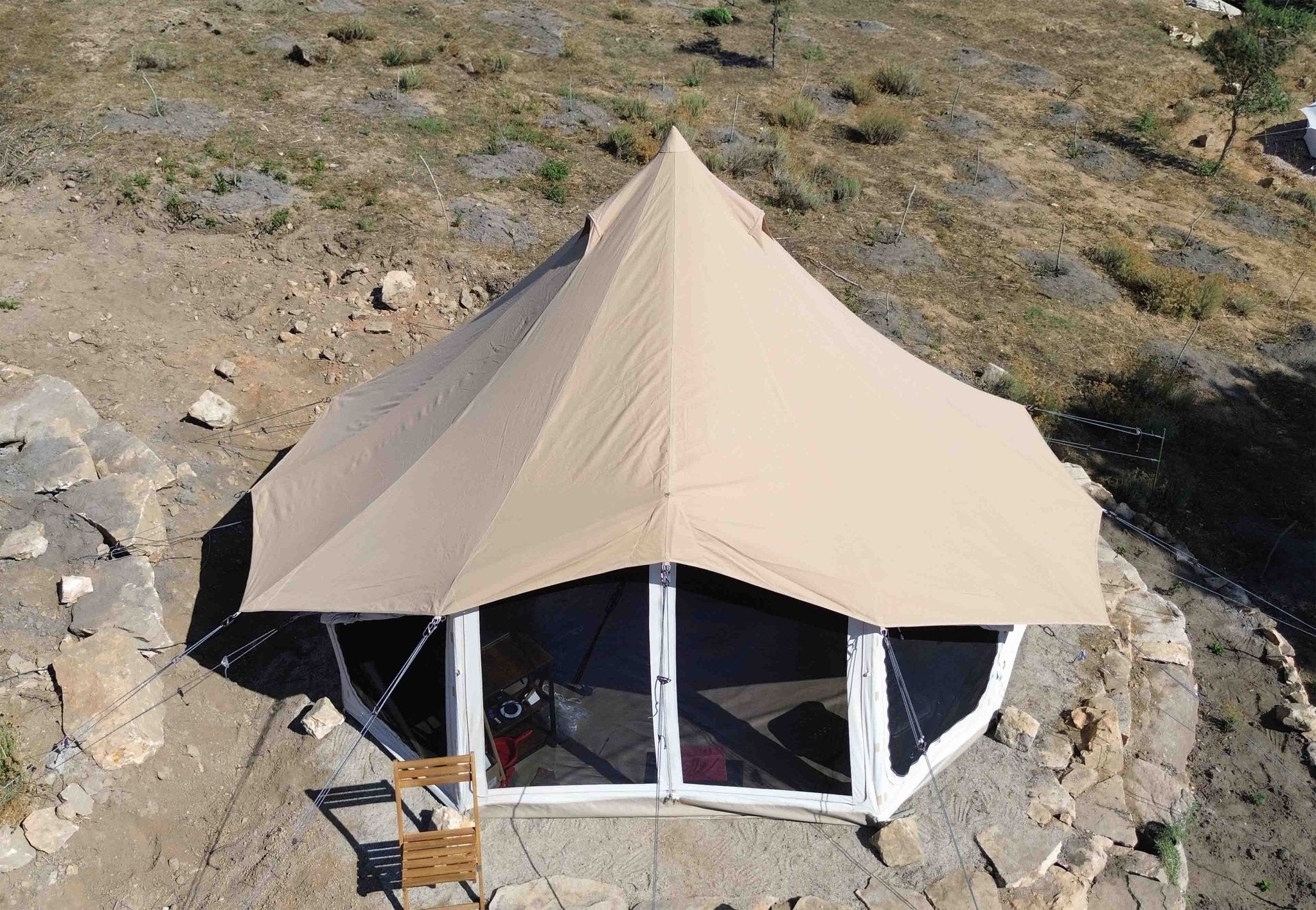 Sibely Fly All Season Beschermer voor Sibley Belltent - Fly All Purpose - Broer Outdoor - 5407011662077