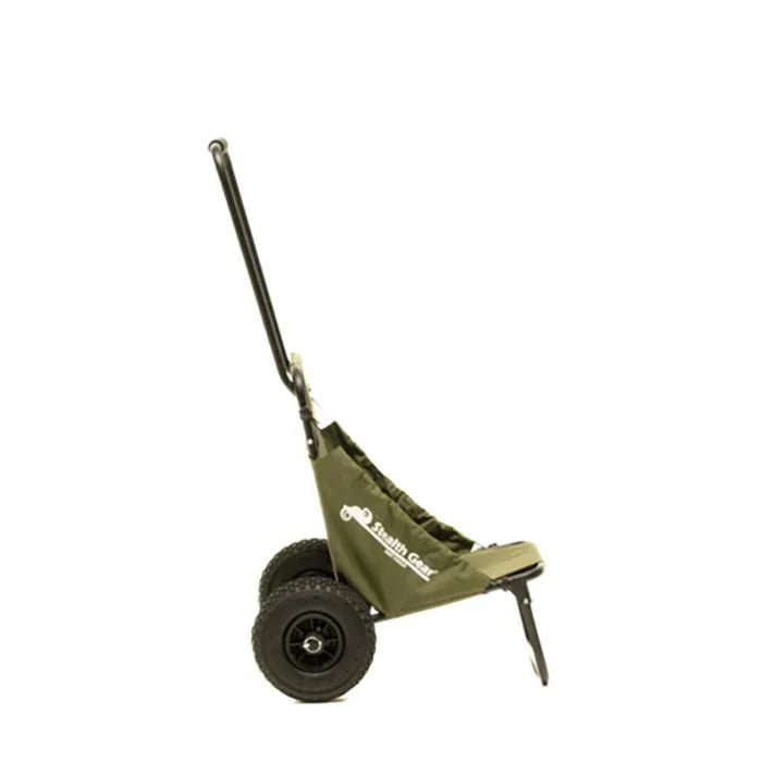 Stealth Gear Extreme Transport Trolley Green met zonnedak - Broer Outdoor - 8718444772965