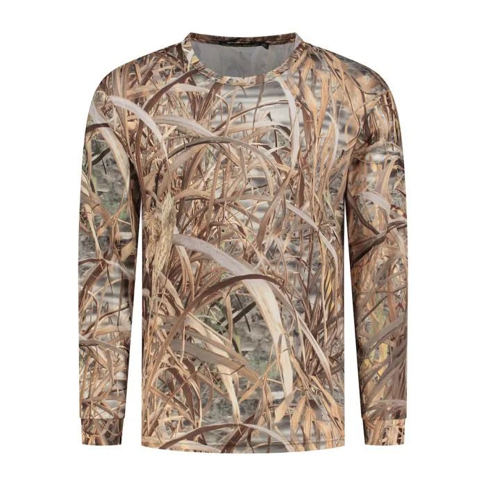 Stealth Gear longsleeve camo rietprint - T-Shirt - Broer Outdoor - 8718444770381