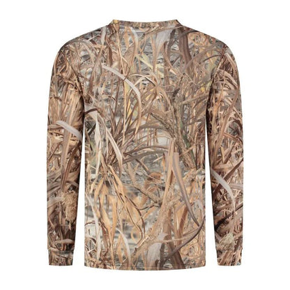 Stealth Gear longsleeve camo rietprint - T-Shirt - Broer Outdoor - 8718444770381