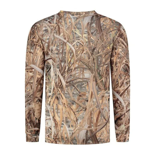Stealth Gear longsleeve camo rietprint - T-Shirt - Broer Outdoor - 8718444770381
