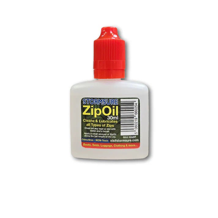 Stormsure Zip Oil rits smeerolie 30 ml - Zip Oil - Broer Outdoor - 5060219661152