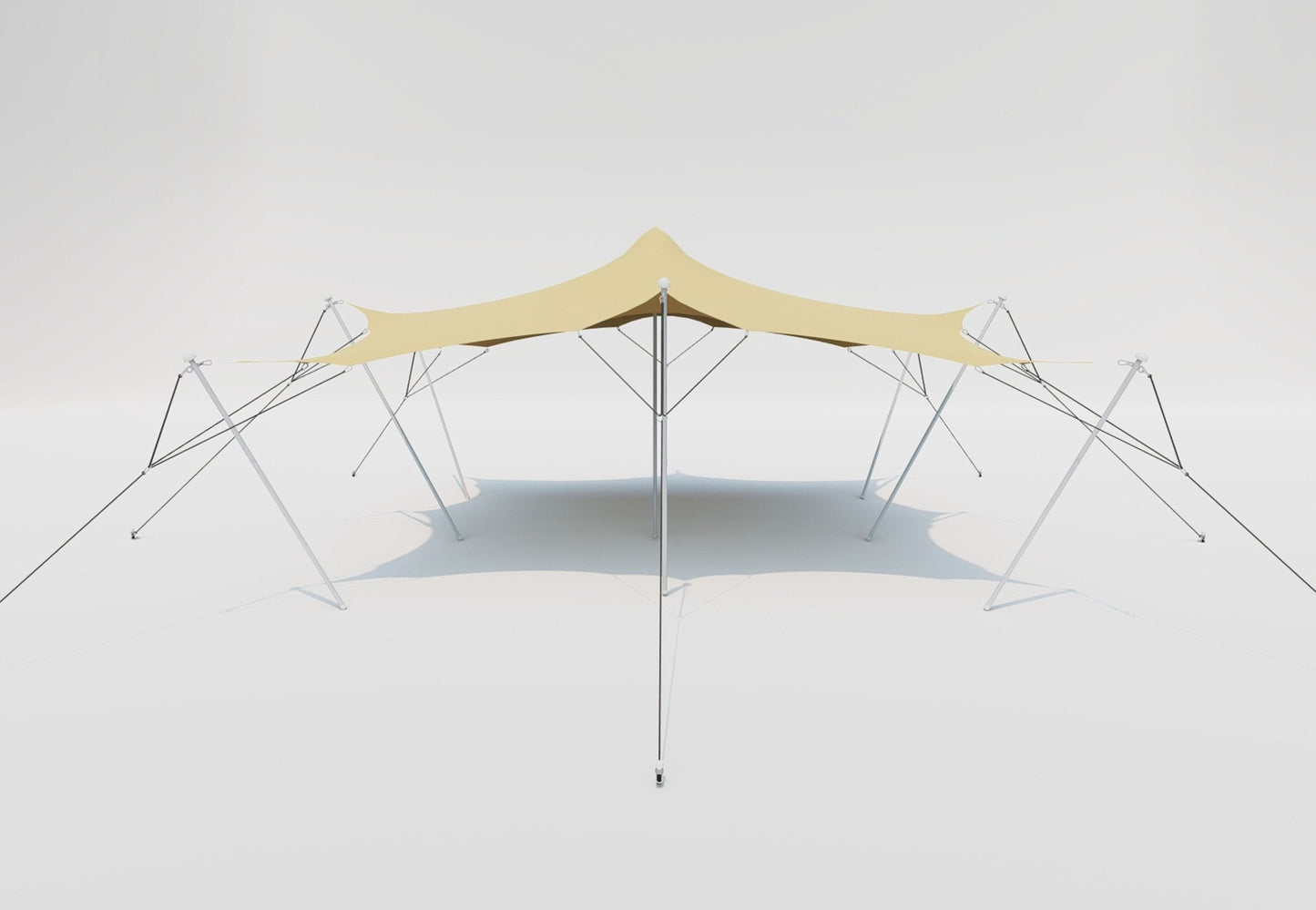 Stretch Tent Q2 Complete Set van 14 tot 210 personen - Stretch Tent Q2 - Broer Outdoor - 5407011669205