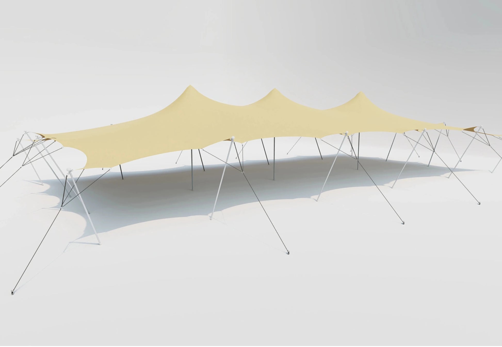 Stretch Tent Q2 Complete Set van 14 tot 210 personen - Stretch Tent Q2 - Broer Outdoor - 5407011669175