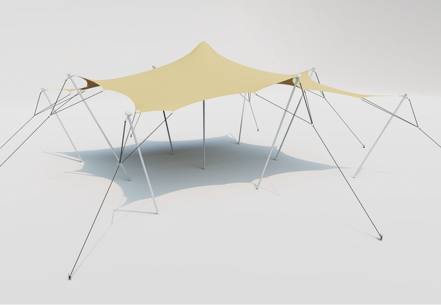 Stretch Tent Q3 14 tot 210 personen - Stretch Tent Q3 - Broer Outdoor - 5407011667393