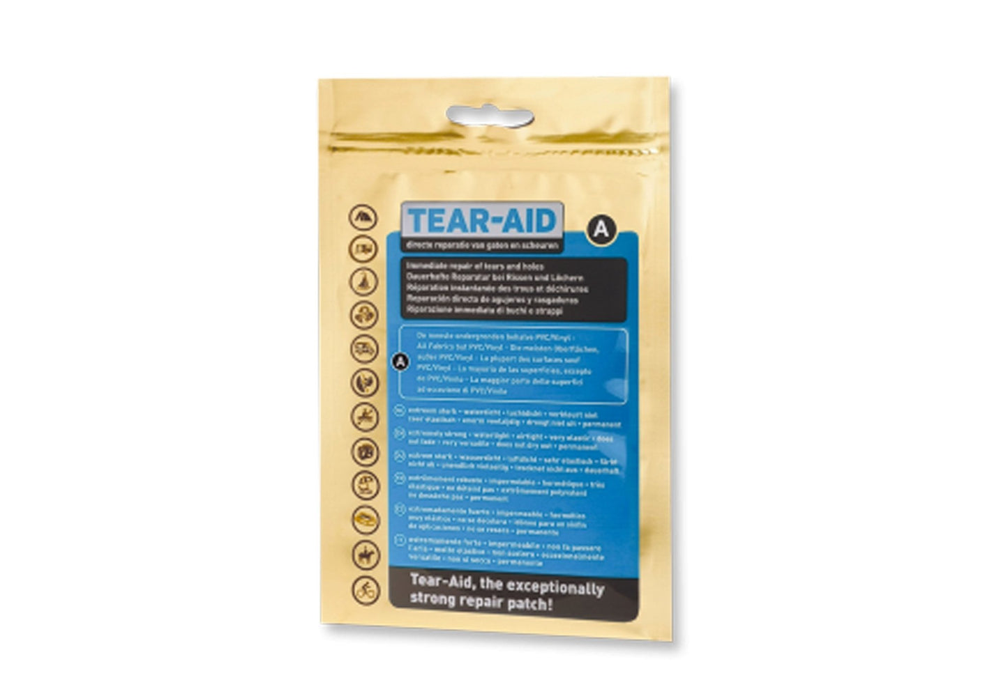 Tear Aid A Geschikt voor Alle Ondergronden Behalve PVC/Vinyl - CanvasCare - Broer Outdoor - 5407011664712