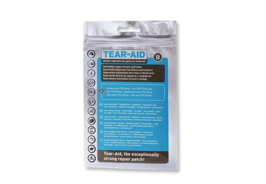 Tear Aid B Enkel Geschikt voor PVC/Vinyl - CanvasCare - Broer Outdoor - 5407011664729