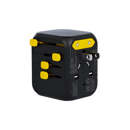Universele Reisstekker WakaWaka Travelcharger - Zonnepaneel - Broer Outdoor - 8718692050075