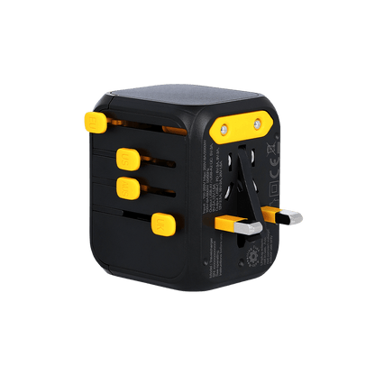 Universele Reisstekker WakaWaka Travelcharger - Zonnepaneel - Broer Outdoor - 8718692050075