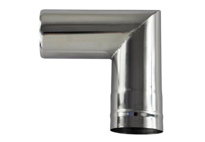 Winnerwell 90° Buis Roestvrijstaal - Kachel Onderdelen - Broer Outdoor - 714757084311