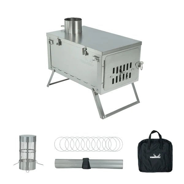 Winnerwell Fastfold Titanium Campingkachels - Tentkachel - Broer Outdoor - 8785350673051