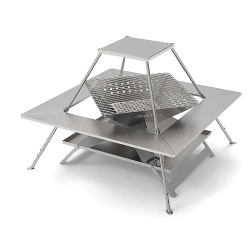 Winnerwell Fire Guard Stove Table Bescherming en Kooktafel - Accessoires voor haarden en houtkachels - Broer Outdoor - 8785350672986