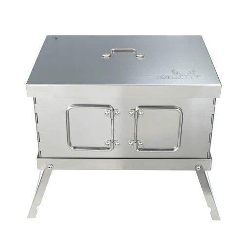 Winnerwell Flat Smoker RVS Rookoven - Accessoires voor haarden en houtkachels - Broer Outdoor - 8785350672870