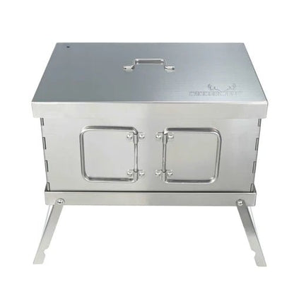 Winnerwell Flat Smoker RVS Rookoven - Accessoires voor haarden en houtkachels - Broer Outdoor - 8785350672870
