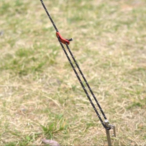 Winnerwell Guyline Peg Set RVS Haringen en Scheerlijnen Set - Haringen - Broer Outdoor - 8785350672993