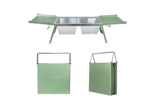Winnerwell Kampeertafel Houtskool BBQ Grill - Kampeertafel - Broer Outdoor - 8785350672856