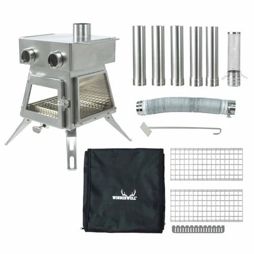 Winnerwell Marsfire External Air Tentkachel - Tentkachel - Broer Outdoor - 8785350672849