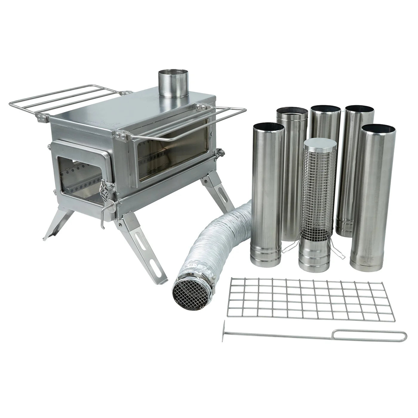 Winnerwell Nomad Plus Double View External Air Tentkachel