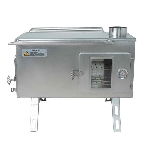Winnerwell Ovenstove Camping Stove Houtkachel met Oven - Tentkachel - Broer Outdoor - 8785350672795