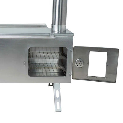 Winnerwell Ovenstove Camping Stove Houtkachel met Oven - Tentkachel - Broer Outdoor - 8785350672795