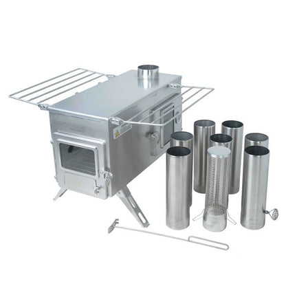 Winnerwell Ovenstove Camping Stove Houtkachel met Oven - Tentkachel - Broer Outdoor - 8785350672795