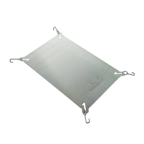 Winnerwell RVS Heat Shield voor Nomad M en L Kachels - Accessoires voor haarden en houtkachels - Broer Outdoor - 8785350673013