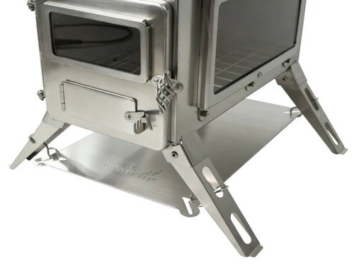 Winnerwell RVS Heat Shield voor Nomad M en L Kachels - Accessoires voor haarden en houtkachels - Broer Outdoor - 8785350673013