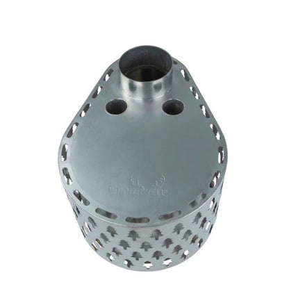 Winnerwell Secondary Combustion Burner RVS Kachelopzetstuk - Accessoires voor haarden en houtkachels - Broer Outdoor - 8785350672979