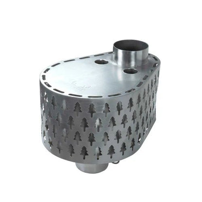 Winnerwell Secondary Combustion Burner RVS Kachelopzetstuk - Accessoires voor haarden en houtkachels - Broer Outdoor - 8785350672979
