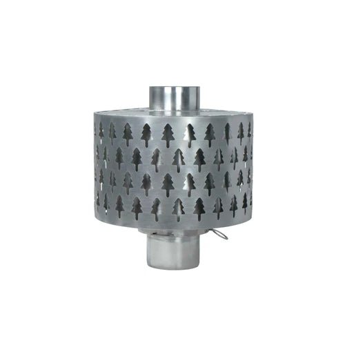 Winnerwell Secondary Combustion Burner RVS Kachelopzetstuk - Accessoires voor haarden en houtkachels - Broer Outdoor - 8785350672979