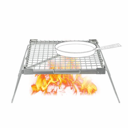 Winnerwell Secondary Combustion Portable Grill Firepit - Vuurkorf - Broer Outdoor - 8785350672818