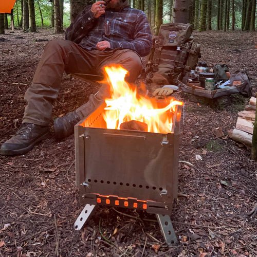 Winnerwell Secondary Combustion Portable Grill Firepit - Vuurkorf - Broer Outdoor - 8785350672818
