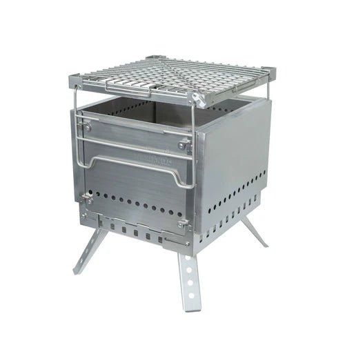 Winnerwell Secondary Combustion Portable Grill Firepit - Vuurkorf - Broer Outdoor - 8785350672818