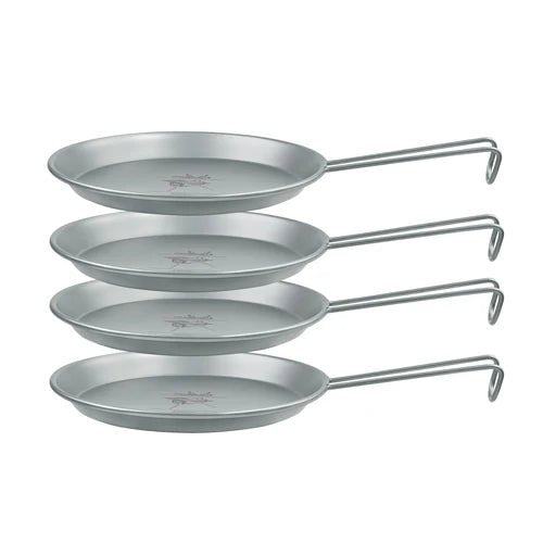 Winnerwell Sierra Cup Bowl en Plate Set RVS Servies - Bestek - Broer Outdoor - 8785350672900