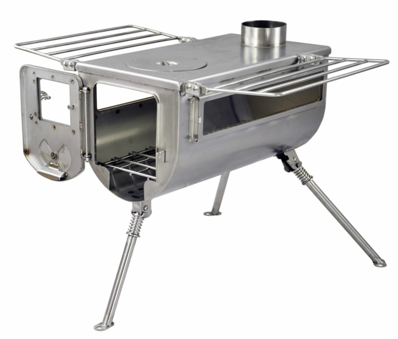 Winnerwell Tentkachel Woodlander Double View - Tentkachel - Broer Outdoor - 714757084564
