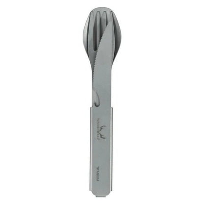 Winnerwell Titanium Cutlery Set Lichtgewicht Bestekset - Bestek - Broer Outdoor - 8785350672955