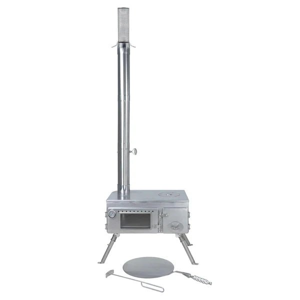 Winnerwell Woodlander Pizza Oven Camping Stove - Tentkachel - Broer Outdoor - 8785350672788