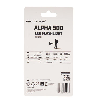 Falcon Eye LED Flashlight Alpha 500 lm