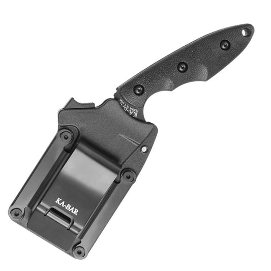 The KA-BAR TDI Hinderer "Hell Fire" Fixed Blade Knife