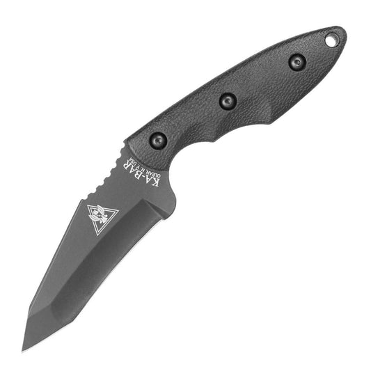 The KA-BAR TDI Hinderer "Hell Fire" Fixed Blade Knife