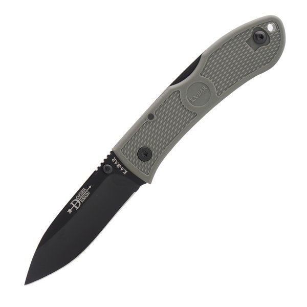 Ka-Bar 4062GY Dozier Folding Knife Hunter Knife