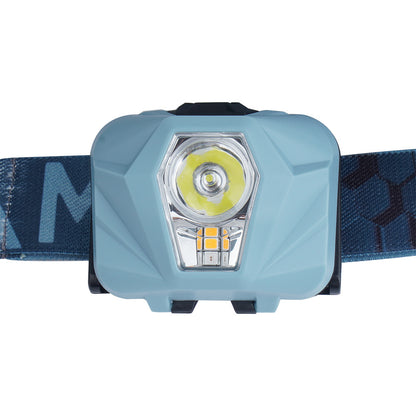 Mactronic Base Camp Hoofdlamp 360 Lumen Blauw