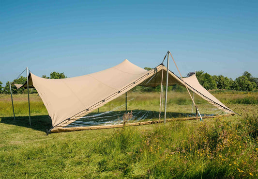 Zijwand met Deur voor Stretch Tent Q2/Q3 - Stretch Q3 Add - ons - Broer Outdoor - 5407011668819