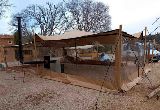 Zijwand voor Stretch Tent Q2/Q3 - Stretch Q3 Add - ons - Broer Outdoor - 5407011666051